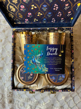 Load image into Gallery viewer, Peacock Brass Box