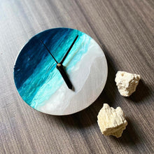 Load image into Gallery viewer, Resin Art Clock with Stand