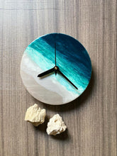 Load image into Gallery viewer, Resin Art Clock with Stand