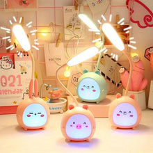 Load image into Gallery viewer, LED Cute Kids Desk Cartoon Lamp Rechargeable