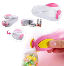 Load image into Gallery viewer, Portable mini sealing machine battery operated