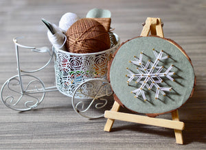 DIY KIT - Set of three ( Christmas Tree, Snowflakes, Reindeer)
