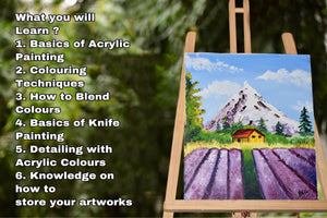 Acrylic Painting Workshop - 16th August