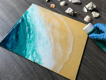 Load image into Gallery viewer, Sea Resin Art