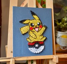 Load image into Gallery viewer, DIY Kit- Pikachu String Art