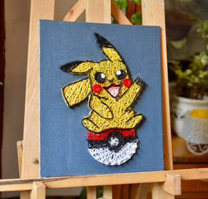 DIY Kit- Pikachu String Art