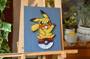 DIY Kit- Pikachu String Art