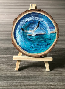 Fearless Miniature Desk Painting  🌊