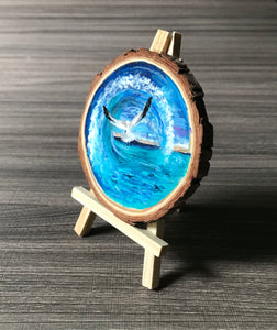 Fearless Miniature Desk Painting  🌊