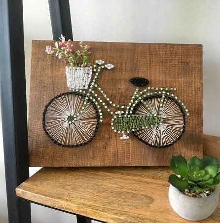 DIY Kit- Bicycle String Art