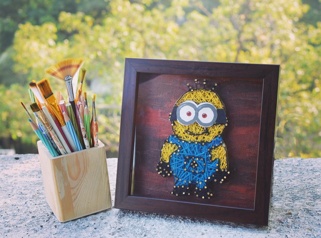 Minion String Art – Paintastic Arts