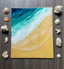 Load image into Gallery viewer, Sea Resin Art