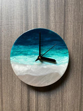 Load image into Gallery viewer, Resin Art Clock with Stand
