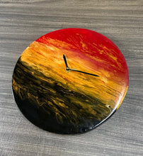 Load image into Gallery viewer, RESIN ART WALL CLOCK