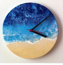 Load image into Gallery viewer, Resin Art Clock