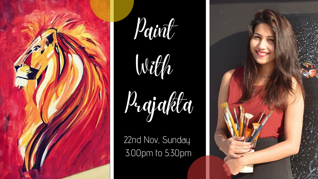 Acrylic Painting with Prajakta - 28th November - Mumbai Pune Only