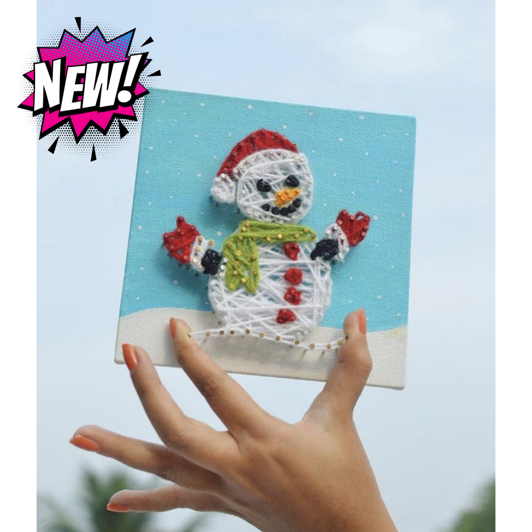 DIY Kit- Snowman Art